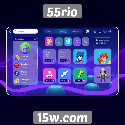 Explorando a interface intuitiva do 55rio