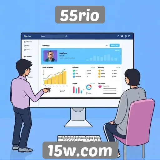 Opinião sobre a interface do 55rio